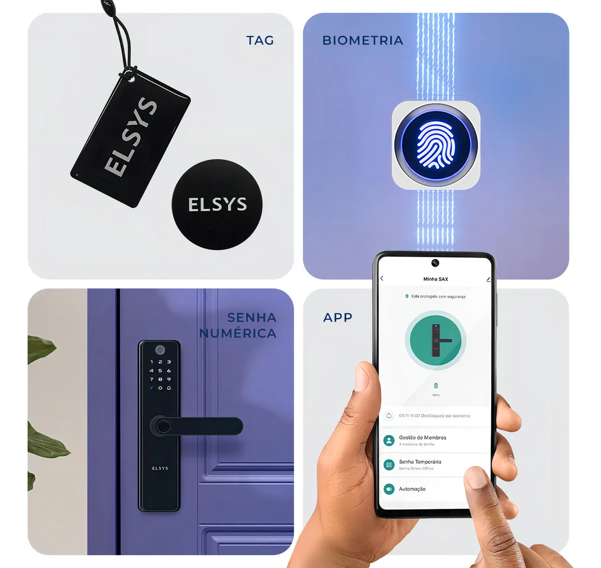 SDPM-0157 | FECHADURA DIGITAL