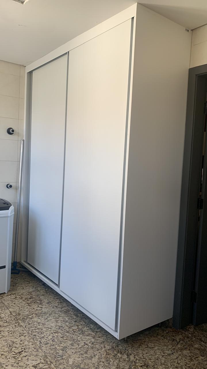 SDPM-0148 | ARMÁRIO BRANCO | 1,95M X 60CM X 2,50M