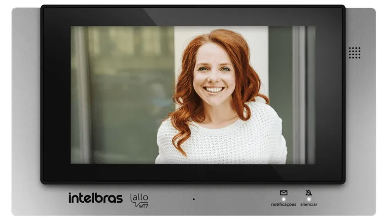 SDPM-0162 | VÍDEO PORTEIRO + TELA EXTRA + PROTETOR E SUPORTE PARA MESA